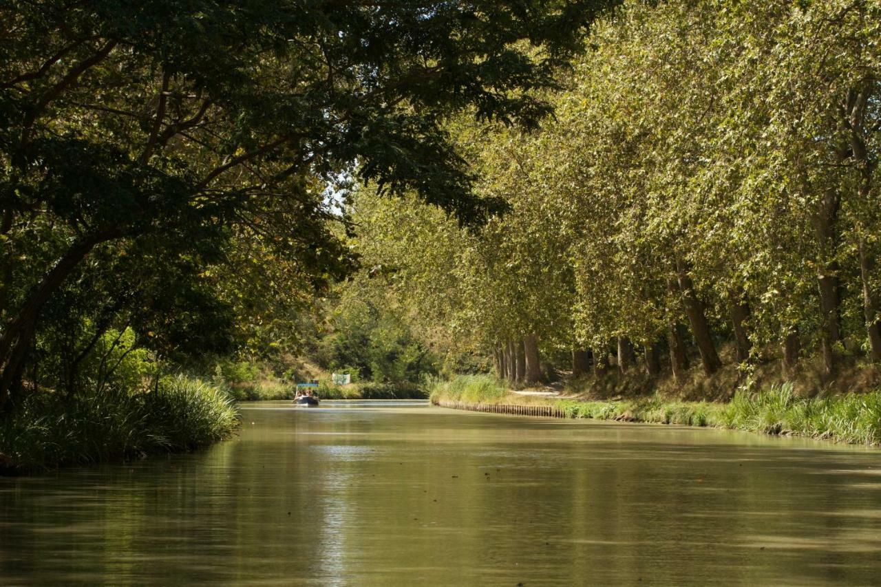 Le Petit Viala Villa Capestang Bagian luar foto